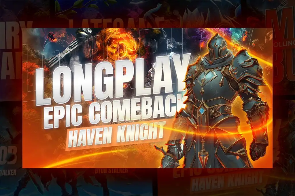 Editable Gaming YouTube Thumbnail Template in Photoshop PSD format, perfect for highlighting comeback stories in gameplay videos.